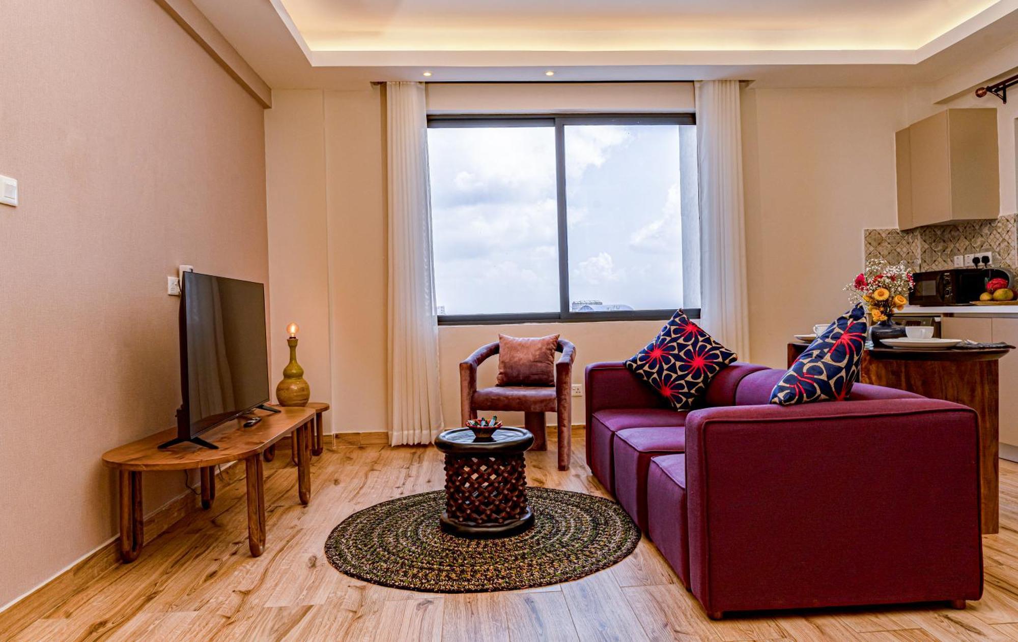 Elite One Bedroom Apartment,Swimming Pool, Gym, Workspace ,Wonderiss Homes Close Proximity To Gtc, Jw Mariott And Kempinski Nairobi Exterior photo