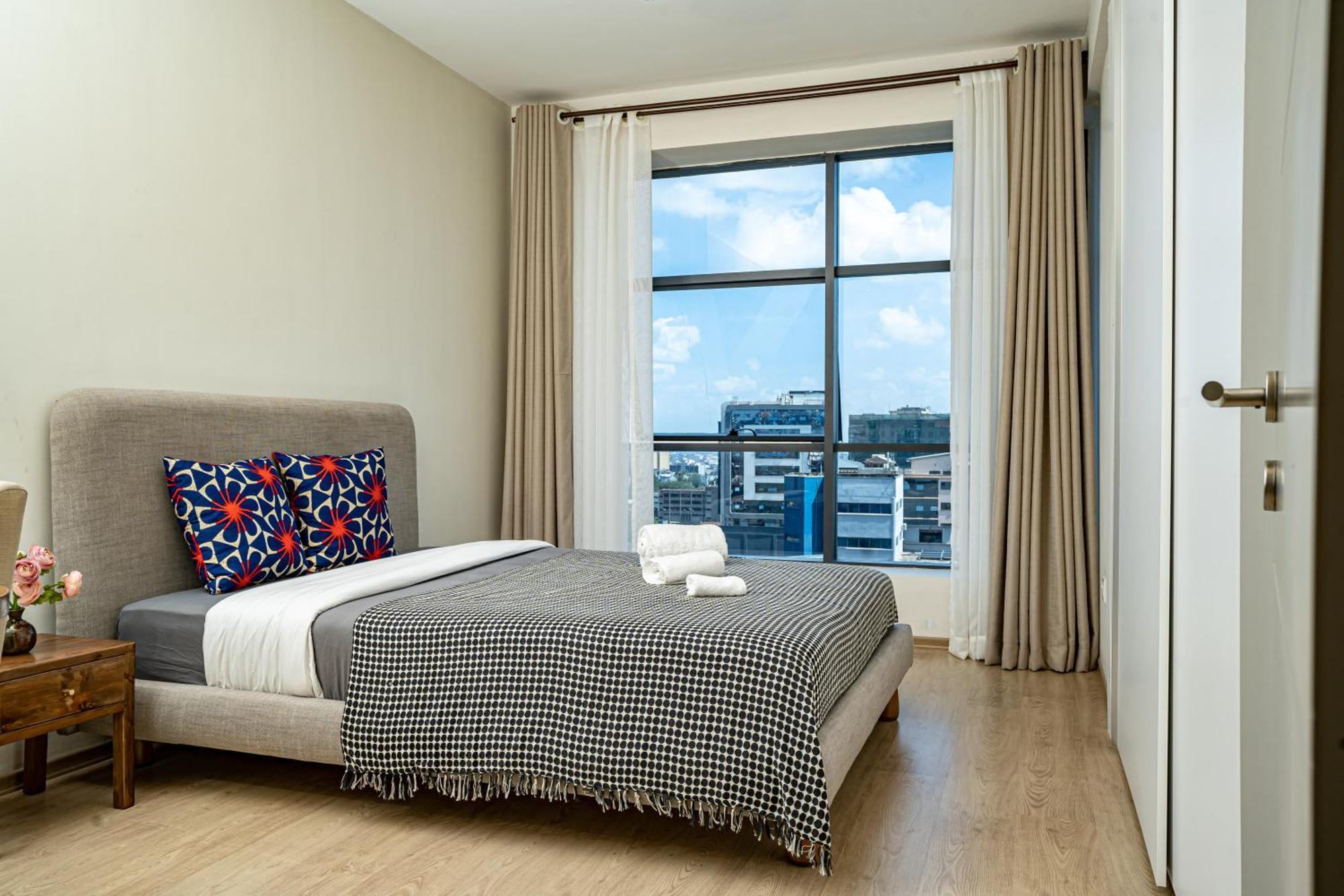 Elite One Bedroom Apartment,Swimming Pool, Gym, Workspace ,Wonderiss Homes Close Proximity To Gtc, Jw Mariott And Kempinski Nairobi Exterior photo