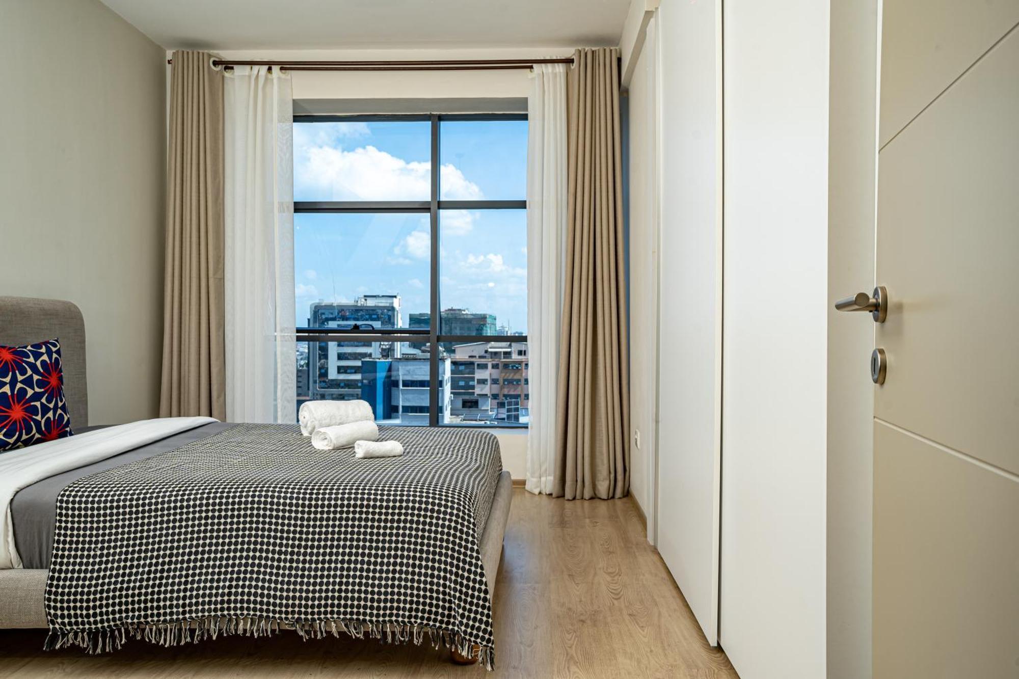 Elite One Bedroom Apartment,Swimming Pool, Gym, Workspace ,Wonderiss Homes Close Proximity To Gtc, Jw Mariott And Kempinski Nairobi Exterior photo