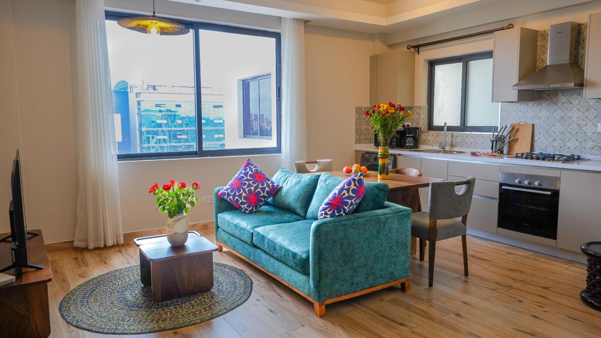 Elite One Bedroom Apartment,Swimming Pool, Gym, Workspace ,Wonderiss Homes Close Proximity To Gtc, Jw Mariott And Kempinski Nairobi Exterior photo